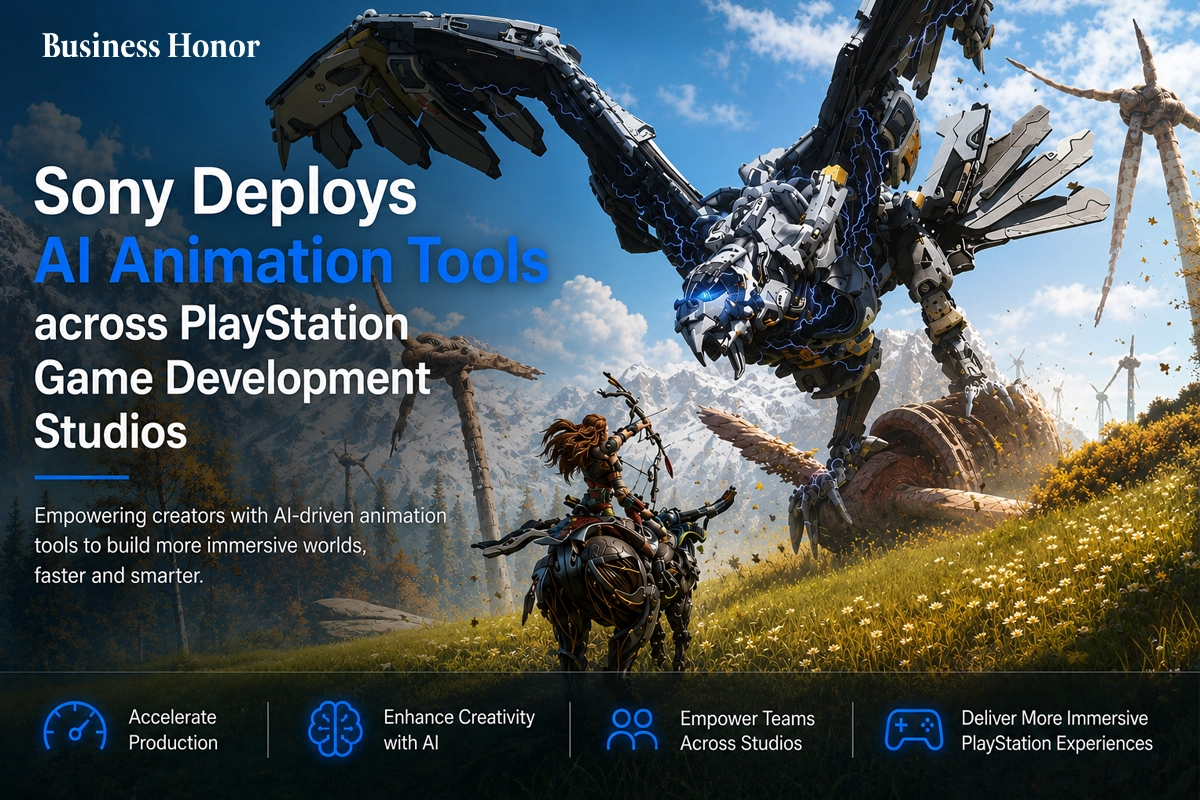 Sony Deploys AI Animation Tools across PlayStation Game Development Studios